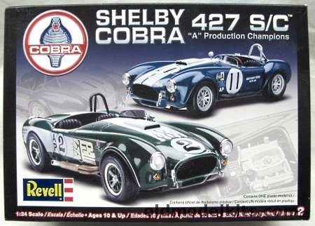 Revell 1/25 Shelby Cobra 427 S/C, 85-2828 plastic model kit